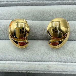 Givenchy Gold Clip-on Earrings